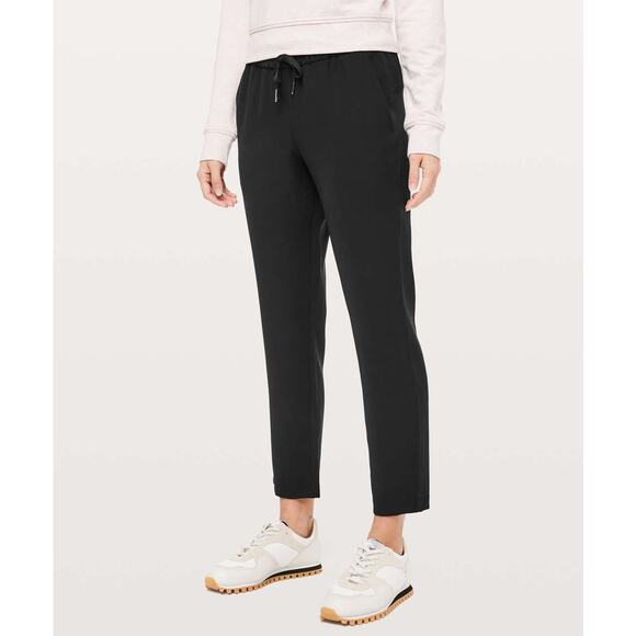 Lululemon Athletica Black Track Pants - Picture 1 of 11